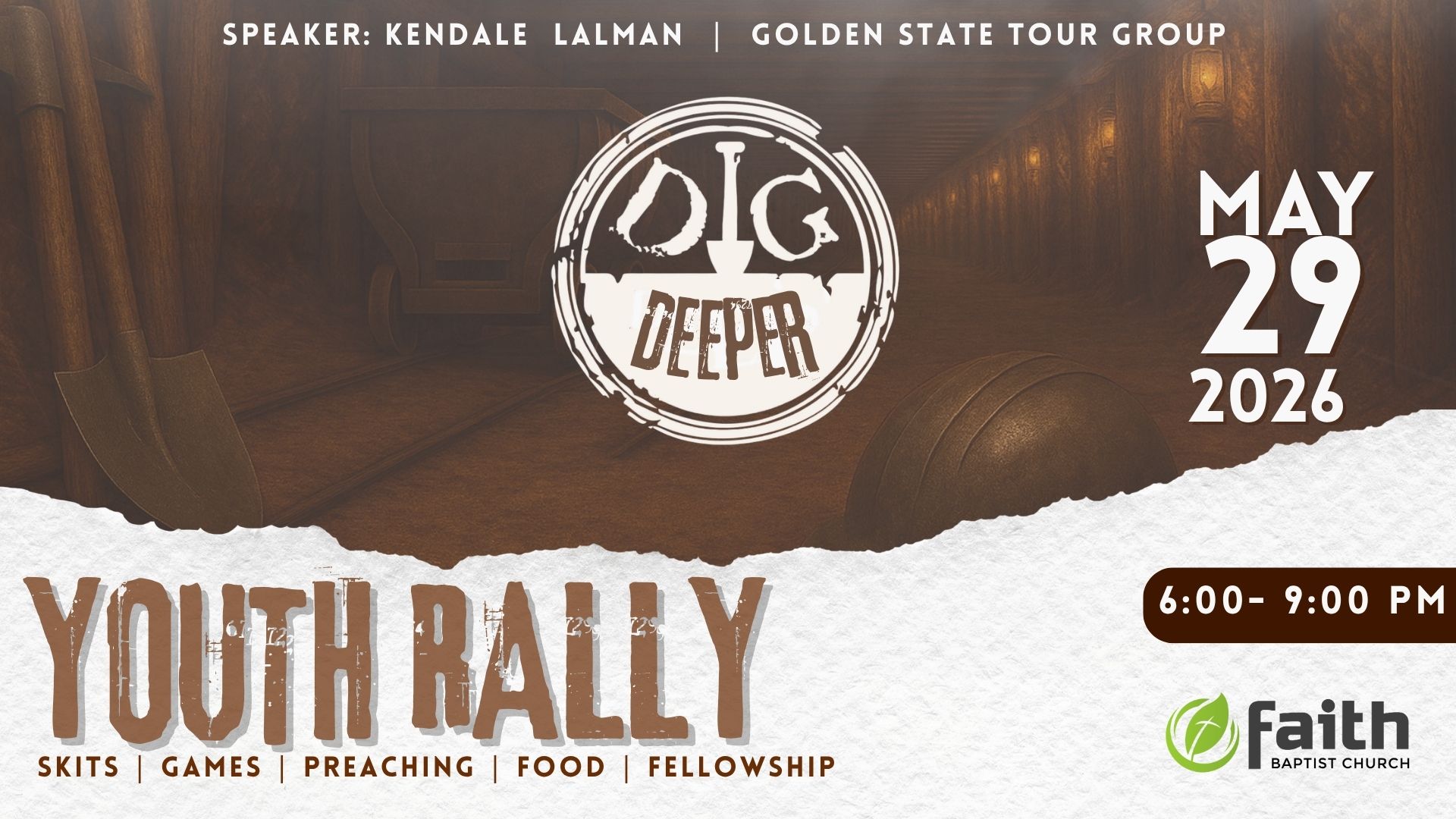 Dig Deeper Youth Rally