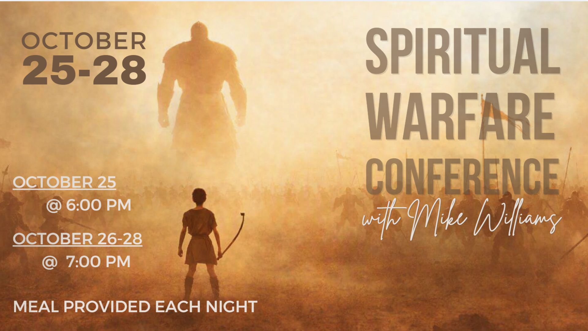 Spiritual Warfare Conference