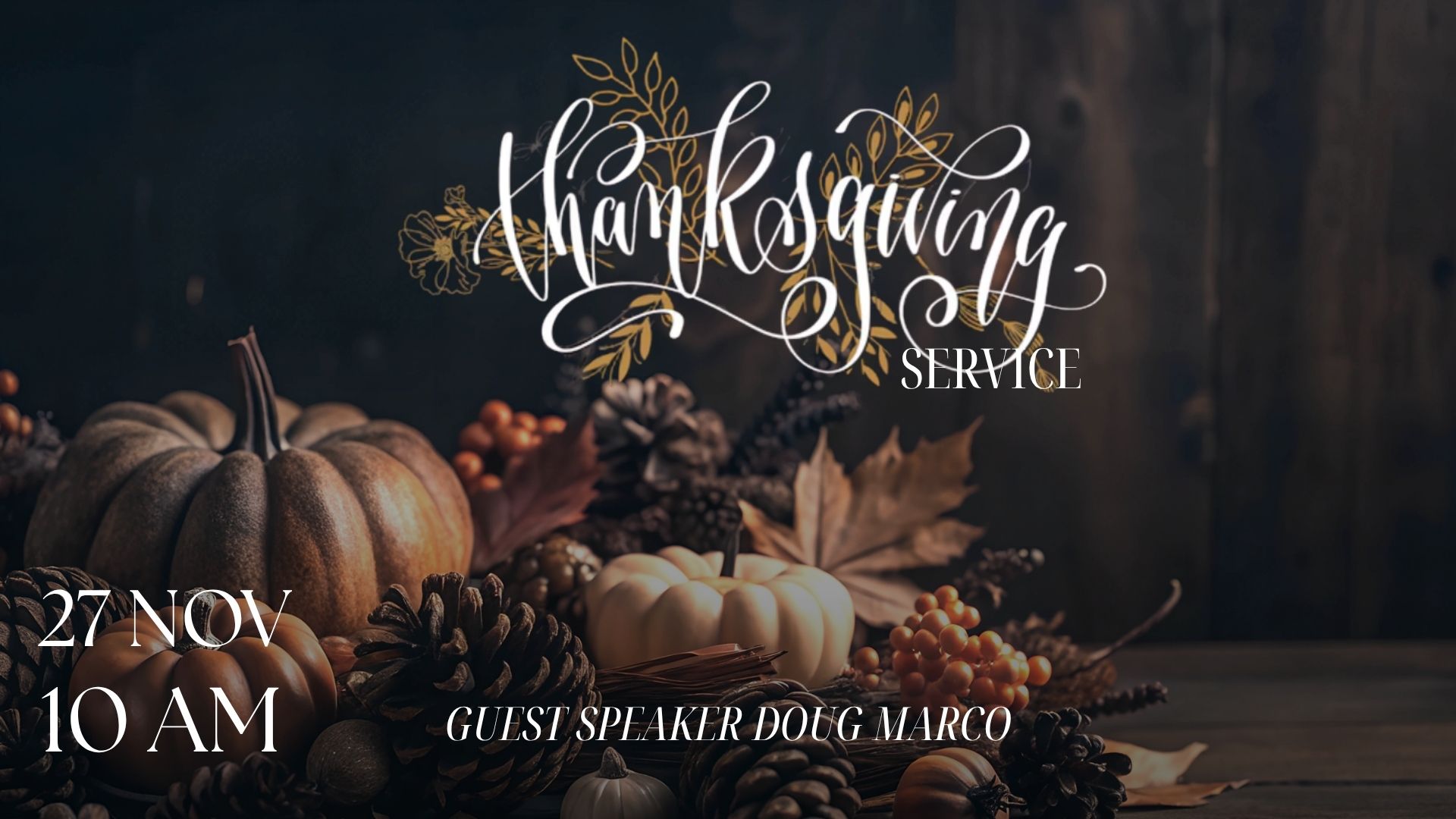 Thanksgiving Service